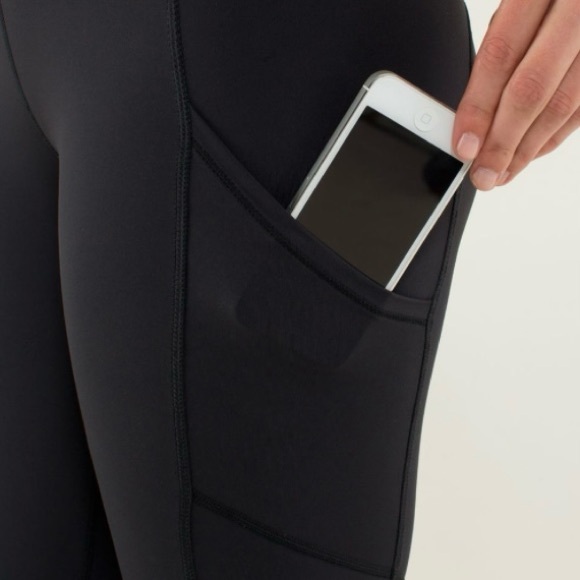 LULULEMON Black Speed Tight 25” Leggingss Size 4 - Picture 6 of 16